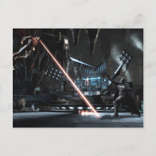Screenshot: Superman vs Batman Postcard