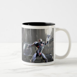 Screenshot: Wonder Woman vs Cyborg 2 Two-Tone Coffee Mug