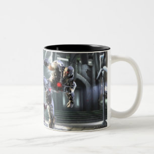Screenshot: Wonder Woman vs Cyborg Two-Tone Coffee Mug