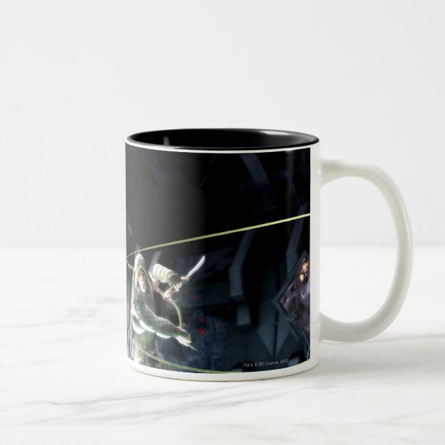 Screenshot: Wonder Woman vs Green Arrow Two-Tone Coffee Mug (Right)