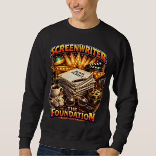 Screenwriter - The Foundation Men's Dark Sweatshirt