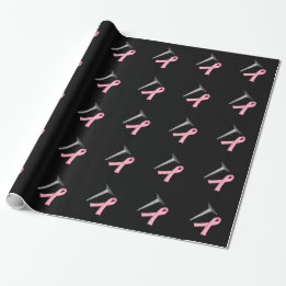 Screw Breast Cancer! Survivors Humour Wrapping Pap Paper