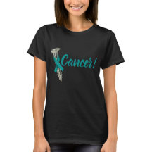 Screw Cervical Cancer Teal Ribbon