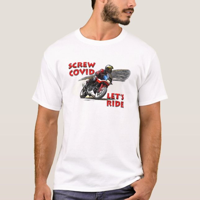 Screw Covid T-Shirt - VFRworld (Front)