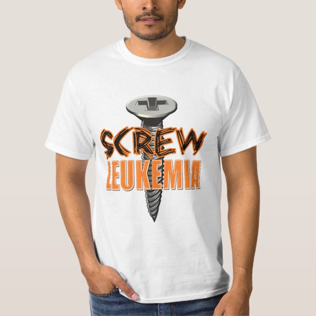 Screw Leukaemia T-Shirt (Front)