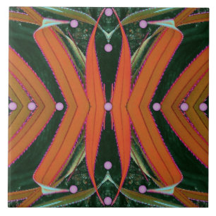 Screw Pine Ribbons Tile