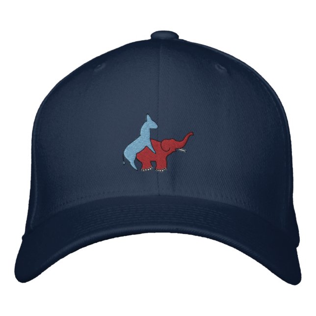 Screw Republicans Logo Embroidered Hat (Front)