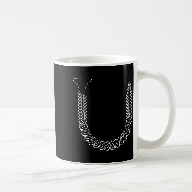 Screw Shaped U - Funny Tool Insul  Coffee Mug (Right)