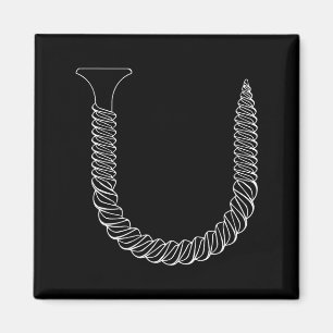 Screw Shaped U - Funny Tool Insul  Magnet