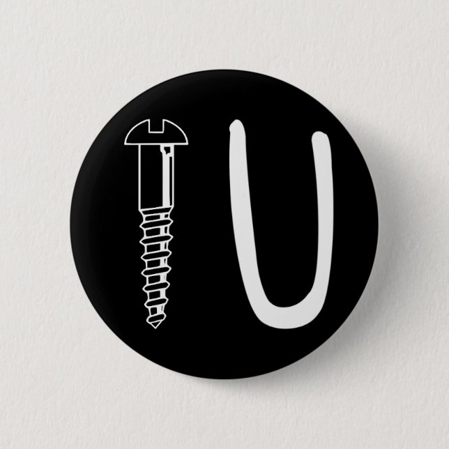 Screw U round button (Front)