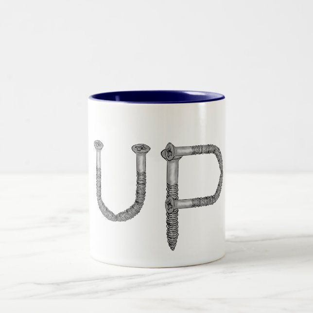 screw up mug (Center)