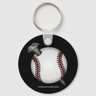 Screwball Keychain