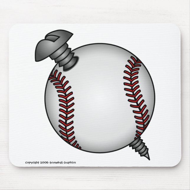 Screwball Mousepad (Front)