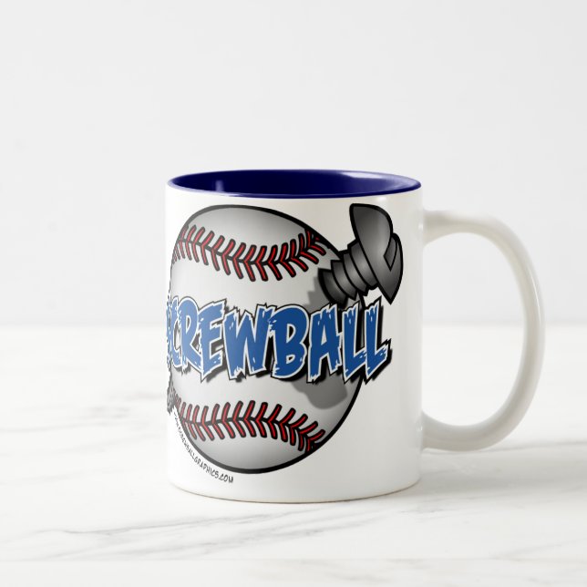 Screwball Two-Tone Coffee Mug (Right)