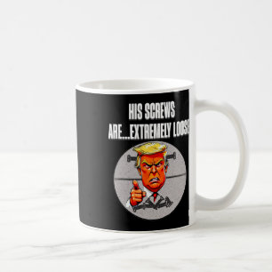 Screws Loose Trump Humour Word Salad Lies Ignores  Coffee Mug