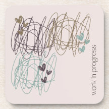 Scribble and hearts - i'm a work in progress