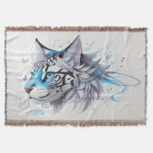 scribble design of a tiger