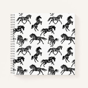Scribble Horse Crazy Herd Design Notebook