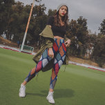Scribble Pebbles Leggings<br><div class="desc">Scribbling is a way of art, it creates more forms of arts with different colour formats. Here have used scribbling method on pebbles art, which gives a new look. Shop this artwork and enjoy.</div>