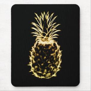 Scribble Pineapple Mouse Mat