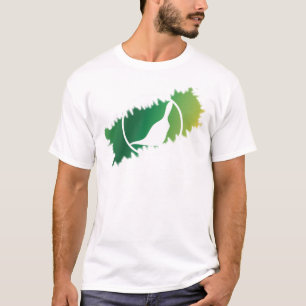 scribble white logo T-Shirt
