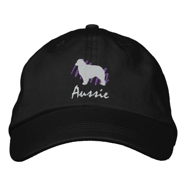 Scribbled Aussie Embroidered Hat (Front)