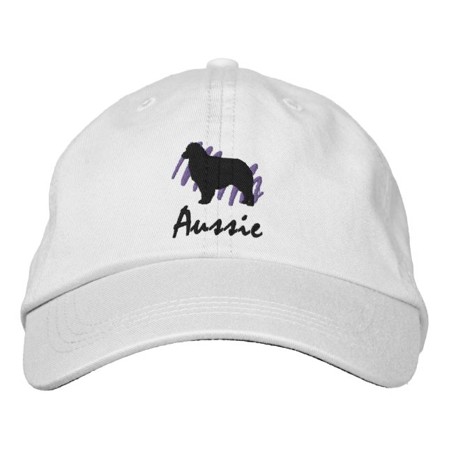Scribbled Aussie Embroidered Hat (Front)