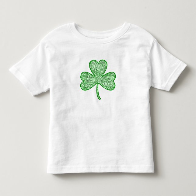 Scribbleprint Clover Toddler T-Shirt (Front)