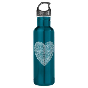Scribbleprint Heart 710 Ml Water Bottle