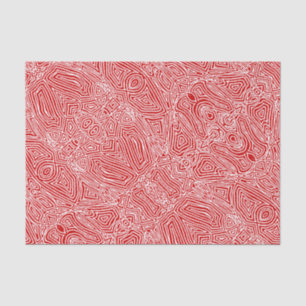 Scribbleprint Red Tissue Paper