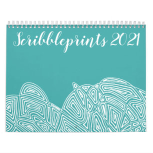 Scribbleprints Calendar (With Christian Designs)