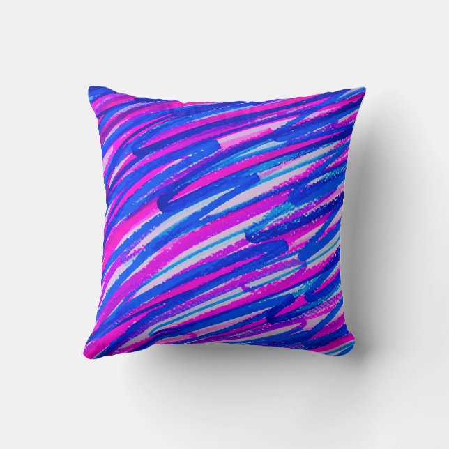 Scribble's Colour Pop Pillow (Back)