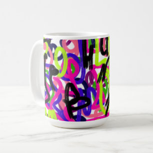 Scribbles in Colours  Coffee Mug