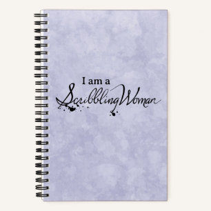 Scribbling Woman Notebook