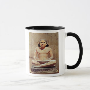 Scribe seated cross-legged mug