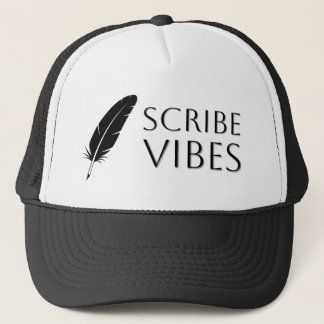 Scribe Vibes Author Writer Poet Trucker Hat