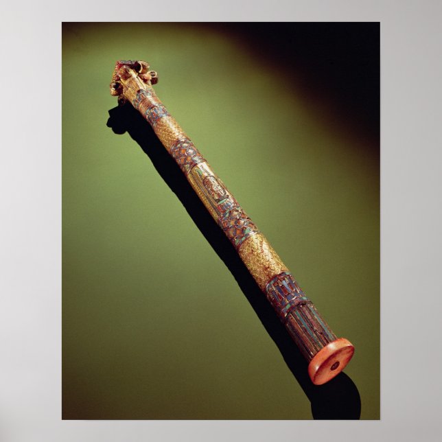 Scribe's case for writing reeds poster (Front)