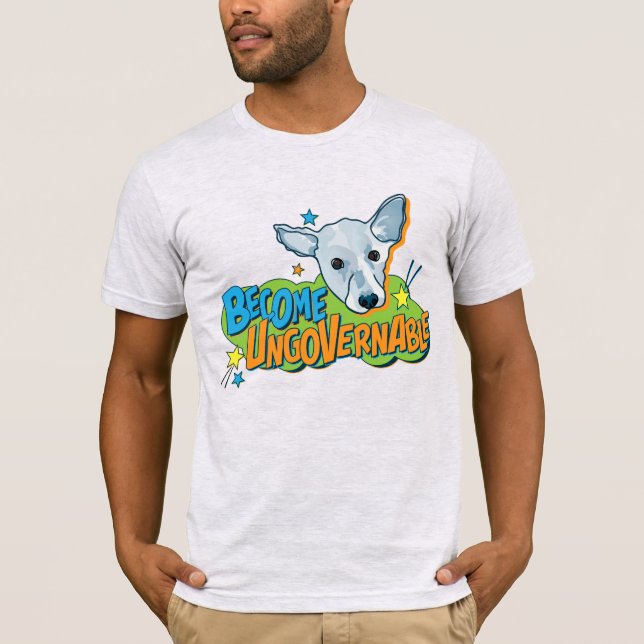 Scrim Become Ungovernable T-Shirt (Front)