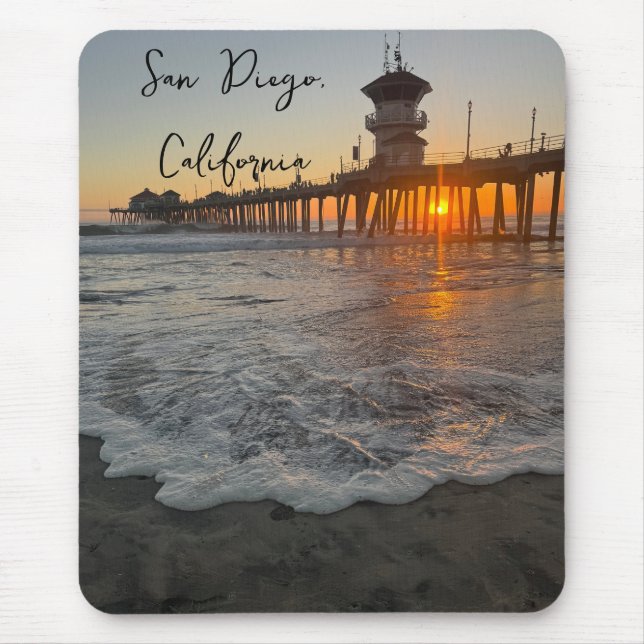 Scripps as the Sunsets Mouse Mat (Front)