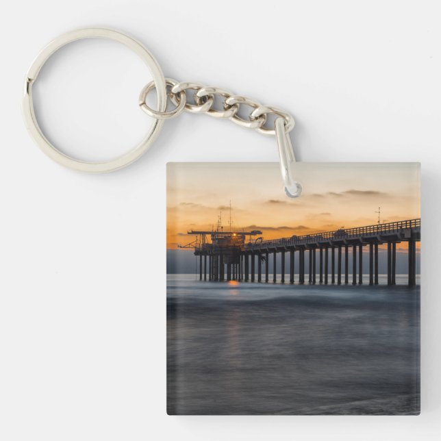 Scripps Pier Key Ring (Front)