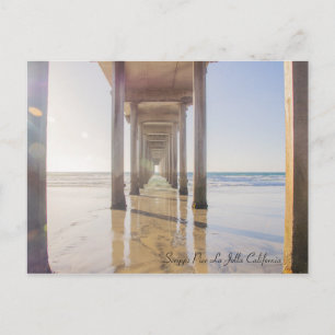 Scripps Pier La Jolla California Postcard