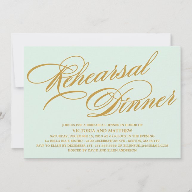 SCRIPT 2 | REHEARSAL DINNER INVITE (Front)