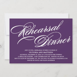SCRIPT 2   REHEARSAL DINNER INVITE