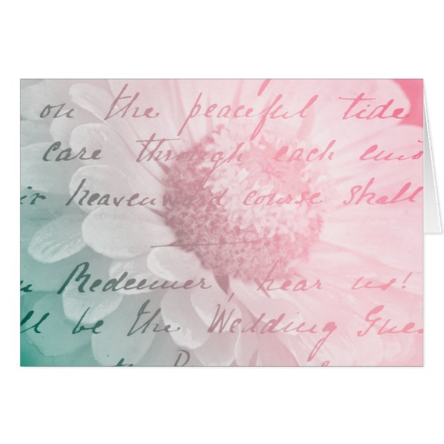 Script and Floral Art (Front Horizontal)