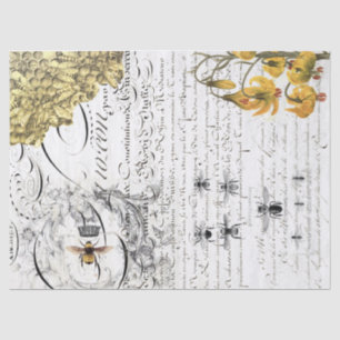 Script Bee Decoupage Tissue Paper