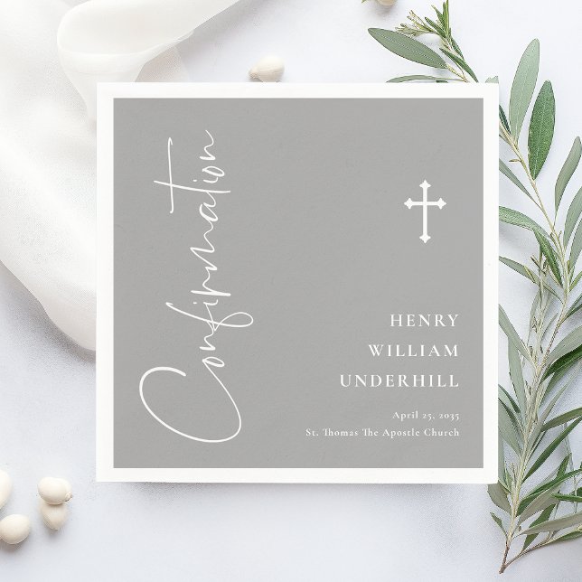 Script Boys Confirmation  Napkin (Creator Uploaded)