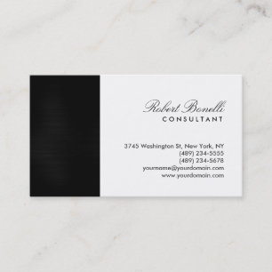 Script Consultant Professional Business Card