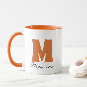Script Custom Name & Monogram Mug