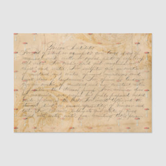 Script Decoupage Paper Antique Style