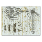 Script Digital Collage Decoupage Tissue Paper